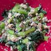 857944の作ってみた!投稿(小松菜とサバの酢味噌和え)