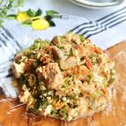 5分で完成！ねぎキムチのやみつき豆腐