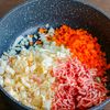 ヘルシー豆腐ミートグラタンの工程1