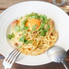 【もはや発明】焼き鳥缶で作ったすごく旨い親子丼パスタ