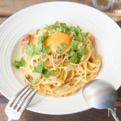 【もはや発明】焼き鳥缶で作ったすごく旨い親子丼パスタ