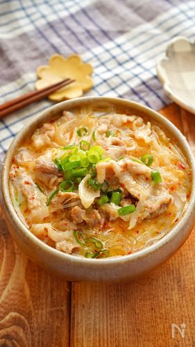 【作ってみた!で大人気】罪悪感なしで“ラーメン欲”を叶える!「とんこつ春雨スープ」ヘルシーなのに大満足|みんなの推しレシピ
