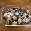 こむぎの作ってみた!投稿(贅沢な甘さ♡チョコバナナのココアパンプディング)