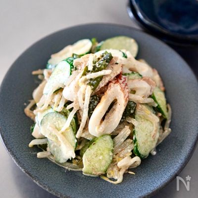 お助け副菜!もやしときゅうりのマヨサラダ