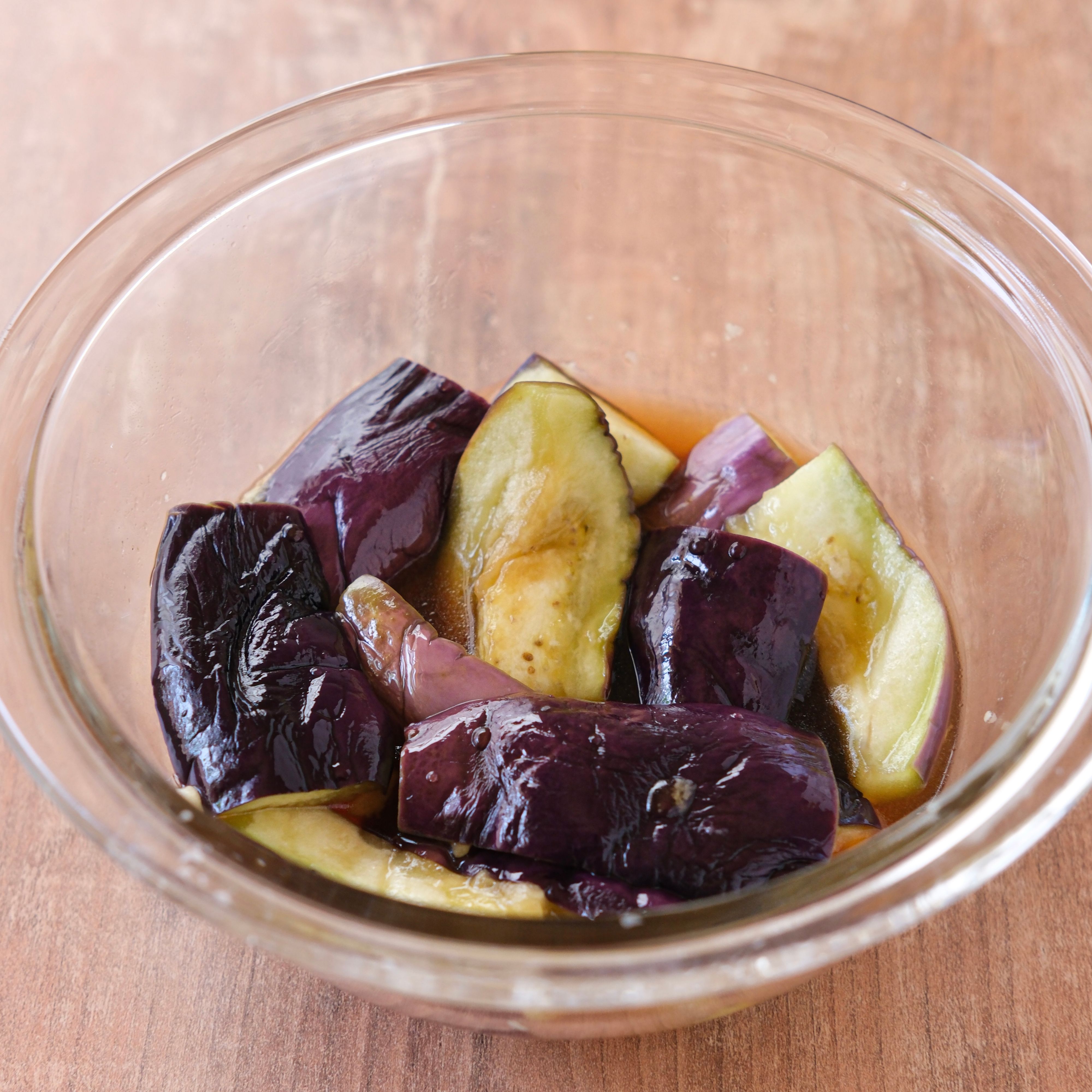 なすの煮浸し】レンジでお手軽♪冷やしてよりおいしく！ | レシピ