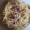 すずこの作ってみた!投稿(さっぱりコク旨!梅とツナの冷製そうめん)