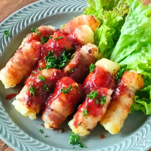【じゃがいも消費】肉巻きポテト