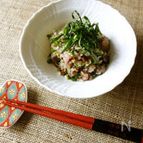 梅で爽やか☆鯵のなめろう