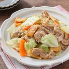 豚こまと高野豆腐【焼肉風炒め】
