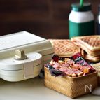 お弁当にも！さめてもおいしいウインナーピザ風ホットサンド。