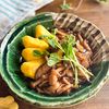 卵2つで豪華版!!卵焼きのキノコあんかけの工程5