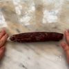 驚くほど簡単【生チョコサラミ】の工程3