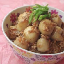 お疲れ胃腸に！サトイモ丼