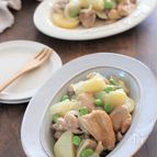 鶏とじゃがいものうま塩炒め