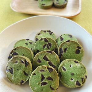 takachocoの作ってみた!投稿(米粉のほろほろクッキー(抹茶チョコチップ))