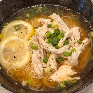 すじのこの作ってみた!投稿(極旨濃厚【レモンペッパー鶏中華そうめん】レンジ調理で簡単♪)