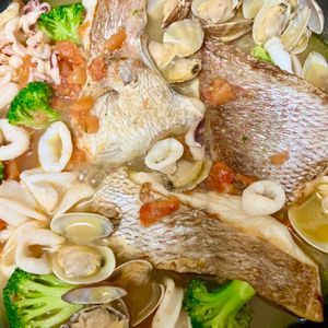 あいるんの作ってみた!投稿(【アクアパッツァ】切り身で簡単本格的な味!)