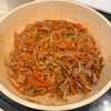 ワンパンでぱぱっと完成♩【ビビンバそぼろ丼】の工程3