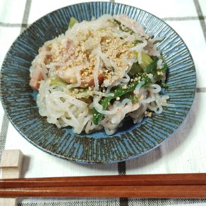 M＊Pの作ってみた!投稿(フライパン1つで作る！しらたきチャプチェ)