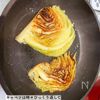 キャベツステーキ!!レンジで簡単明太クリームソースとともにの工程5