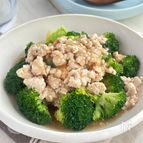 ＼とろ〜り♪／ブロッコリーの鶏ひき肉あんかけ