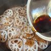 ⁠丸めない超ズボラ『れんこんの甘辛照り焼き大判つくね』の工程4