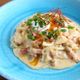 納豆の豆乳カルボナーラ　ゼンパスタ