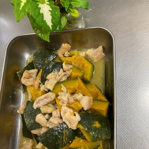 そら・ゆずの作ってみた!投稿(味噌がポイント！かぼちゃの煮物)