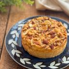 甘栗とナッツの木の実ゴロゴロチーズケーキ