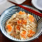 【えのきと卵のおかかマヨ和え】レンジで完結！お手軽副菜！