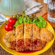 【揚げないとんかつ】ノンフライヤーで揚げたような仕上がり☆