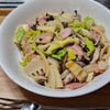 mimiの作ってみた!投稿(たけのことキャベツのかんたん和風パスタ)