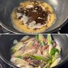 【ネギと春菊の牛すき煮】白ごはん必須！鍋ひとつですぐ完成◎の工程1