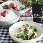 ブロッコリーともやしのシャキッと塩麹サラダ♡