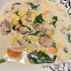 すみれの作ってみた!投稿(ルウ不要♡牛乳で作る♪『豚肉とほうれん草のクリームシチュー』)