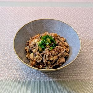 𝔂𝓾𝓶𝓲🍓の作ってみた!投稿(サバ缶とかつお節の炒り豆腐)