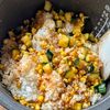 香ばしとうもろこしとズッキーニの韓国風混ぜごはん🌽の工程6
