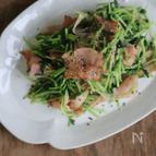 簡単節約！豆苗とベーコンの中華風炒め