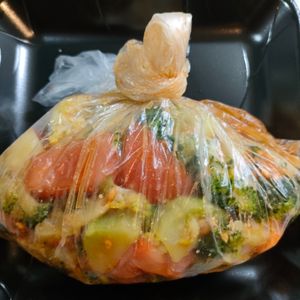 546534の作ってみた!投稿(ポリ袋で！＊ブロッコリーとトマトの中華マリネサラダ＊)