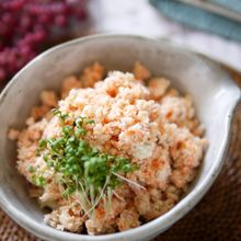 食感やみつき！ヘルシー♡繊維たっぷり【人参とおからのサラダ】