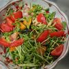 鶏皮坊主の作ってみた!投稿(【カボチャとベーコンのデリ風豆苗サラダ】簡単15分)