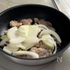 【豚のしぐれ煮】ガッツリぽかぽかご飯泥棒の工程2