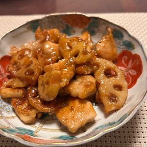 361952の作ってみた!投稿(【鶏むね肉とれんこんの甘酢炒め】お箸がついつい進んじゃう!!)