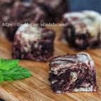 レンジで5分！バナナヨーグルトのチョコマーブルケーキ