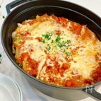 【簡単】ごちそう♡豚肉と白菜のトマトミルフィーユ鍋