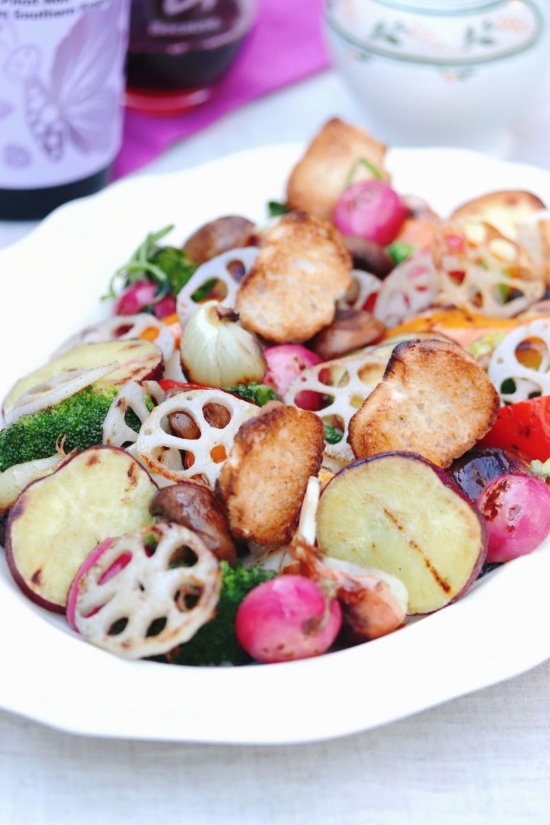 エビのハニーライムグリルサラダのレシピ