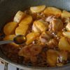 鶏ももとながいもの甘辛炒めの工程5