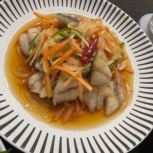 うどんの作ってみた!投稿(【あじの南蛮漬け】シャキッと野菜にサクふわ鯵♡揚げ焼きで◎)