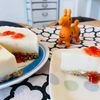ちひろの作ってみた!投稿(チーズ・バターなし!ヘルシーレアチーズケーキ風)