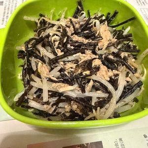 m★egの作ってみた!投稿(レンジで5分！【ひじきともやしの和風ツナサラダ】)